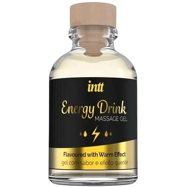 Зігрівальний масажний гель Intt Energy Drink 30 мл - фото 2
