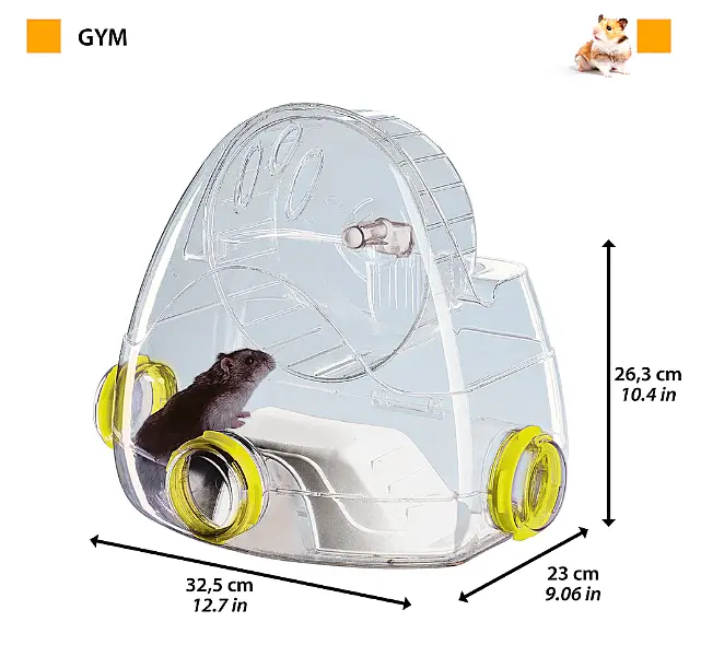 Модульний будиночок для хом'яків Ferplast Gym FPI 4824 32.3x23x26.3 см 84824099 - фото 2
