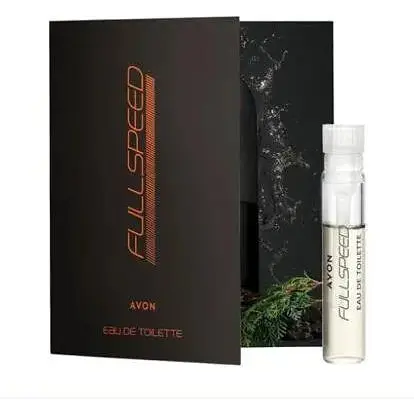 Листівка з зразком туалетна вода Avon Full Speed ​​для Нього 0.6 мл - фото 1