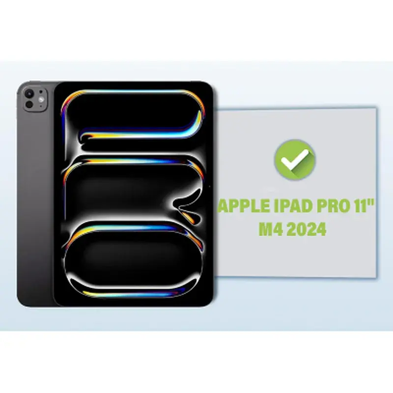 Чохол до планшета BeCover Tri Fold Hard Apple iPad Pro 11" M4 2024 Black (711726) - фото 8