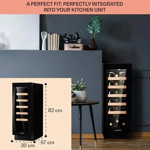Винный холодильник встроенный Klarstein Vinovilla (10040729) - фото 6
