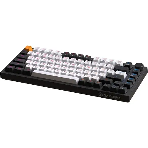 Клавіатура MK160B, Black/White, USB, механічна (перемикачі Outemu Red) GamePro teh0028285 - фото 2