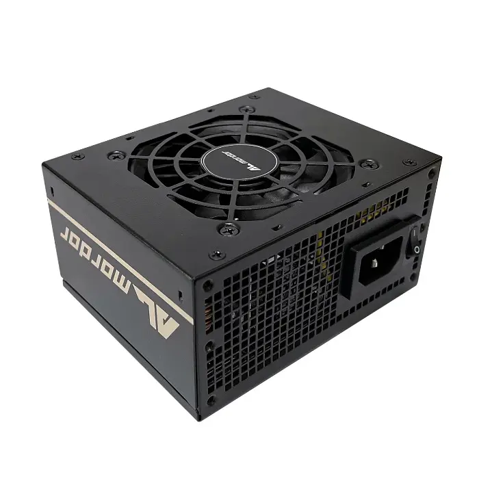 Блок живлення 550 Вт, ALmordor SFX, Black, 80+ Bronze, Active PFC, 80 мм, 2xMolex / 3xSATA / 2x6+2-pin / 1x4+4-pin / 1x20+4-pin, OVP/OCP/OPP/SCP (ALSFX550BK) - фото 2