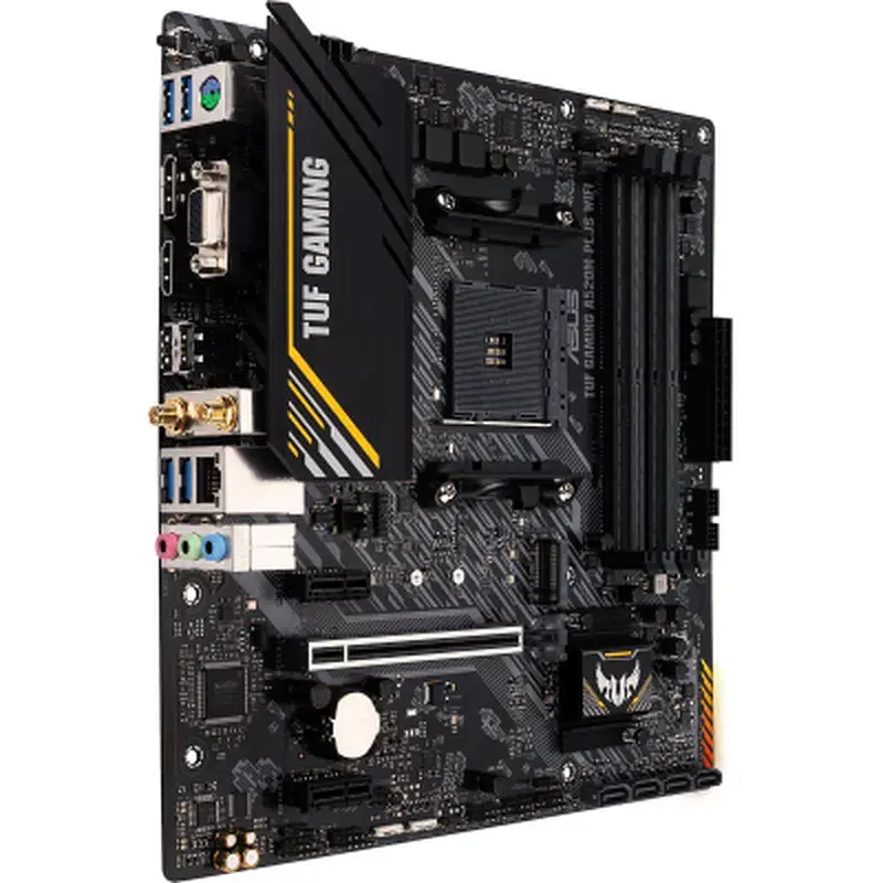 Материнська плата ASUS TUF GAMING A520M-PLUS WIFI - фото 3