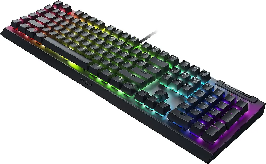 Клавіатура механічна BlackWidow V4 X, 110key, Yellow Switch, USB-A, EN/RU, RGB, чорний Razer teh0013911 - фото 6