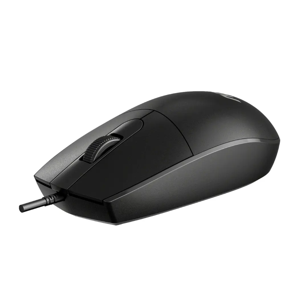 Мишка AOC MS100B USB Black (MS100B/LA) - фото 11