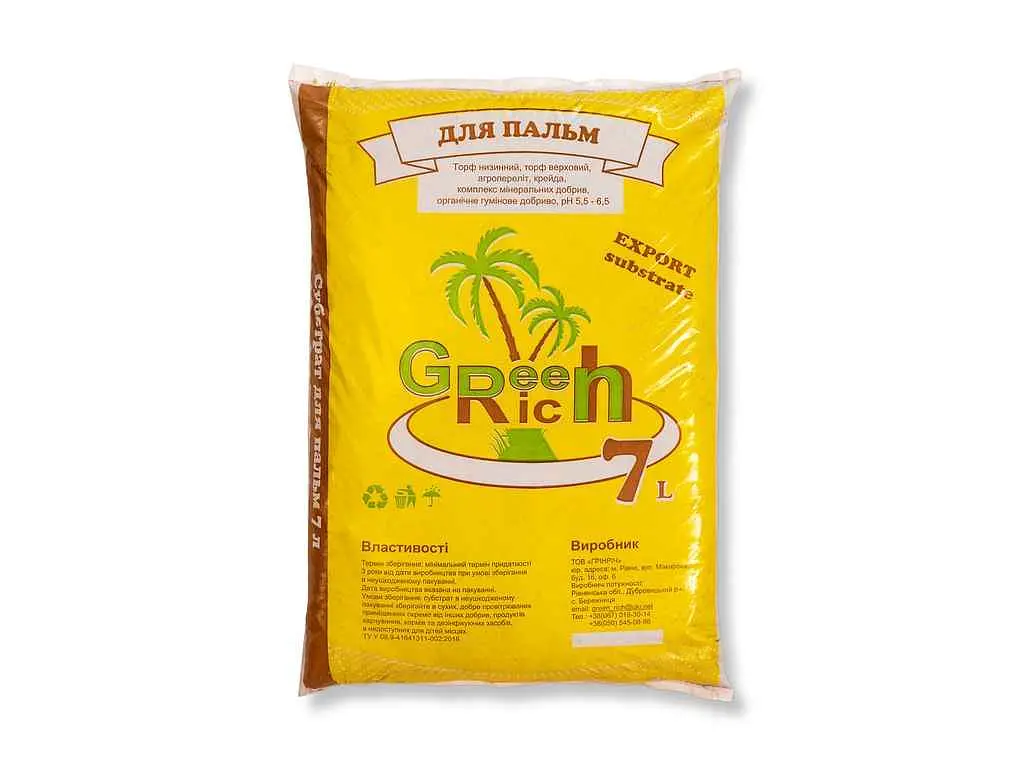 Субстрат GreenRich GreenRich для пальм, юкк, драце