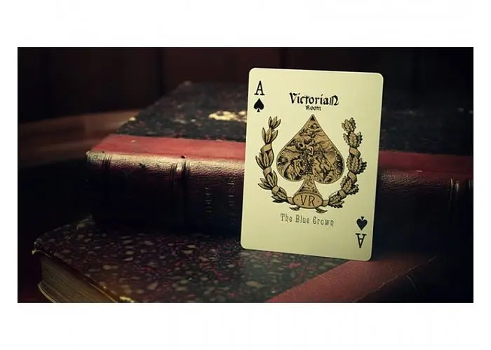 Карты игральные Expert Playing Card Company Blue Crown Victorian Room (ВР_КИTBCVR) - фото 8