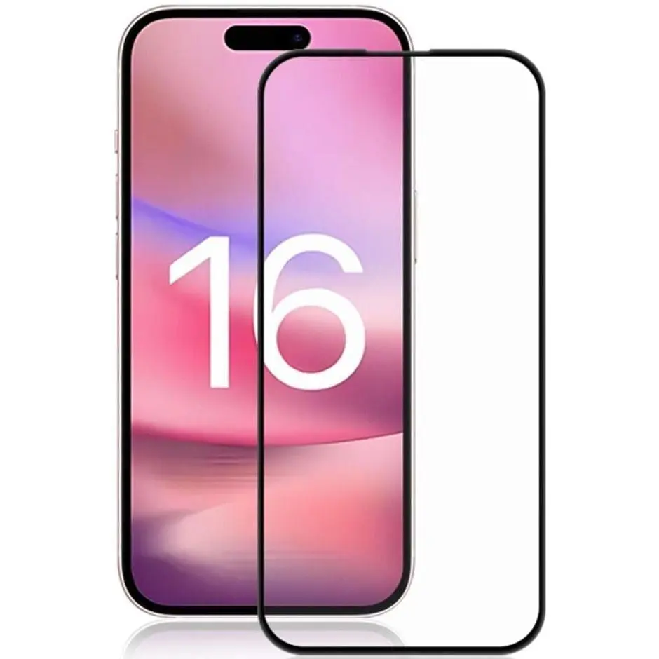 Защитное стекло BeCover для Apple iPhone 16 Black (712122) - фото 4