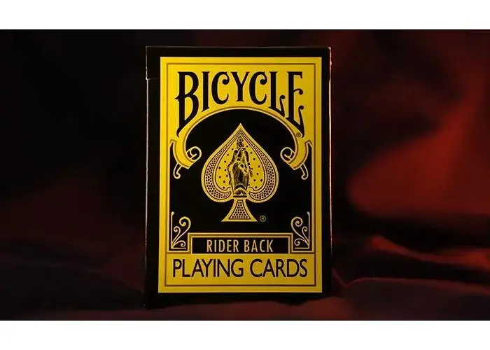 Карты игральные United States Playing Card Company Bicycle - Reverse (Yellow & Black) (ВР_КГБРЕБ) - фото 4