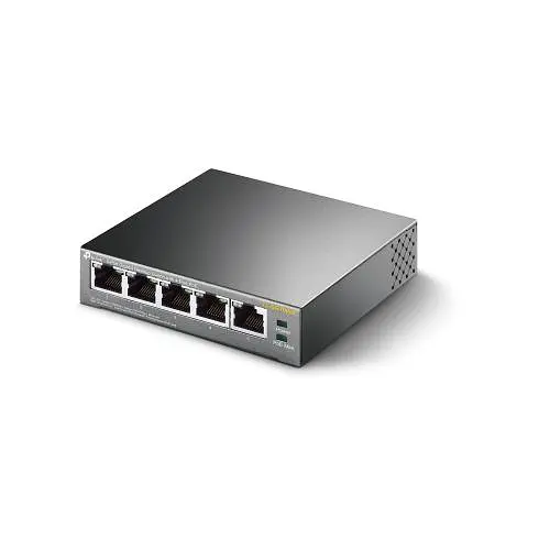 Комутатор TP-Link TL-SG1005P 5 LAN 10/100/1000 Mb некерований металевий корпус - фото 4