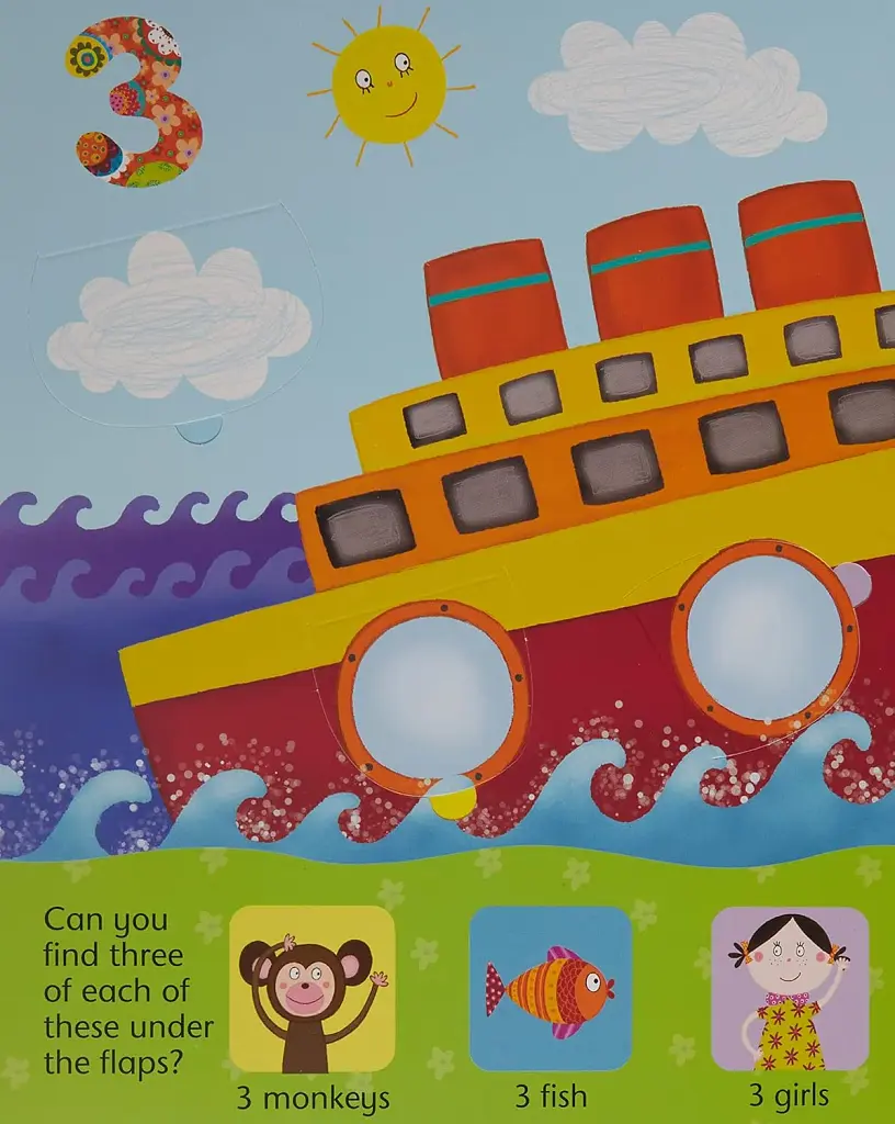 Counting Book. Lift-the-Flap - фото 6