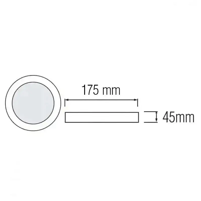 Светодиодный светильник Horoz Electric Carla-24 24W 6400К белый - фото 3