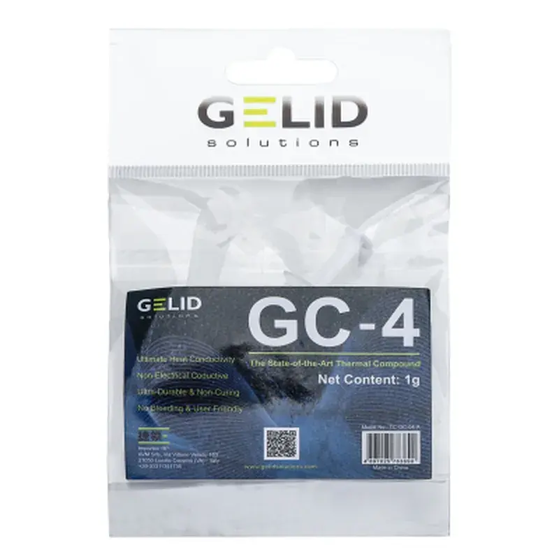 Термопаста Gelid Solutions GC4 1g (TC-GC-04-A) - фото 3