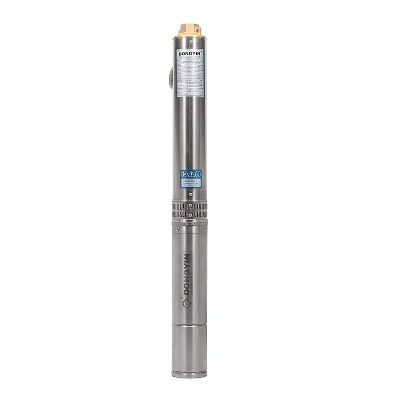 Насос відцентровий свердловинний 0.55кВт H 58(44)м Q 100(60)л/хв Ø102мм (кабель 35м) DONGYIN 4SEm4/8 (777472) - фото 2