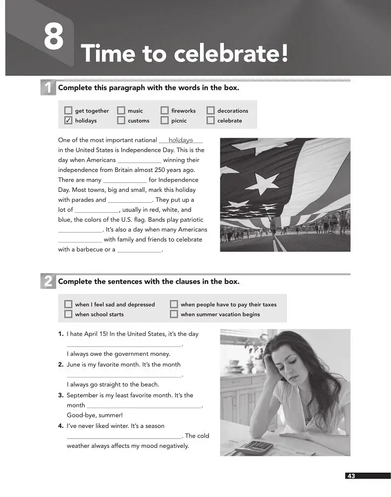 Interchange (5th Edition) 2. Workbook - фото 2