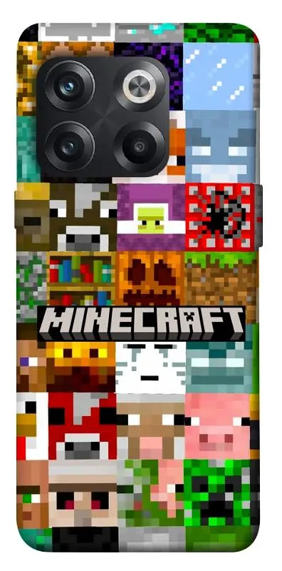 Чохол Demsky Minecraft collage для OnePlus 10T