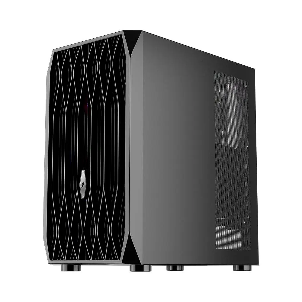 Корпус 1stPlayer AY7-BK-4F1 Black без БП (AY7-BK-4F1) - фото 2