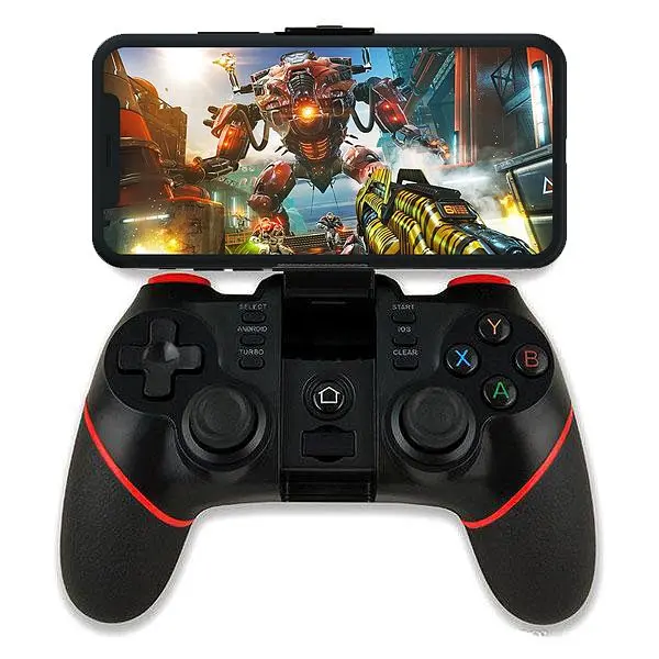 Джойстик ігровий геймпад для телефону Terios T-6 Bluetooth Gamepad для PC/PS3/iOS/Android чорний - фото 2