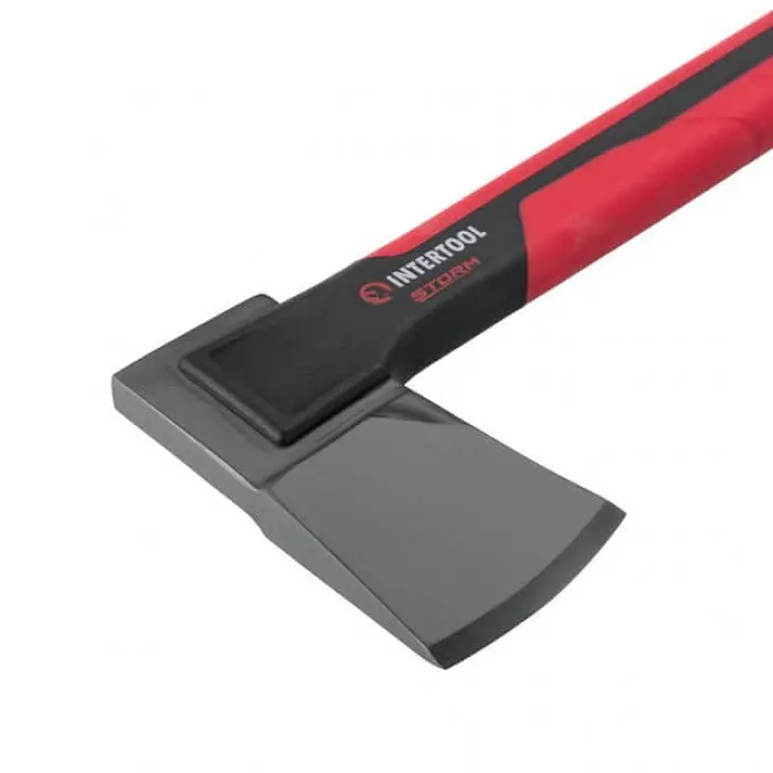 Сокира садова з тефлоновим покриттям 630 г ручка з фібергласу STORM INTERTOOL HT-0291 - фото 4
