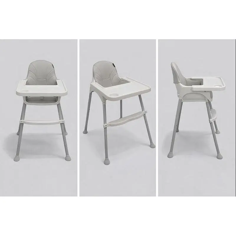 Стул 2 в 1 для кормления ребенка VELANO Basic, white - фото 2