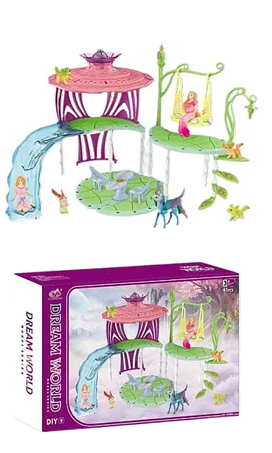 Игровой набор Мир мечт Dino Toys с домиком и качелями
