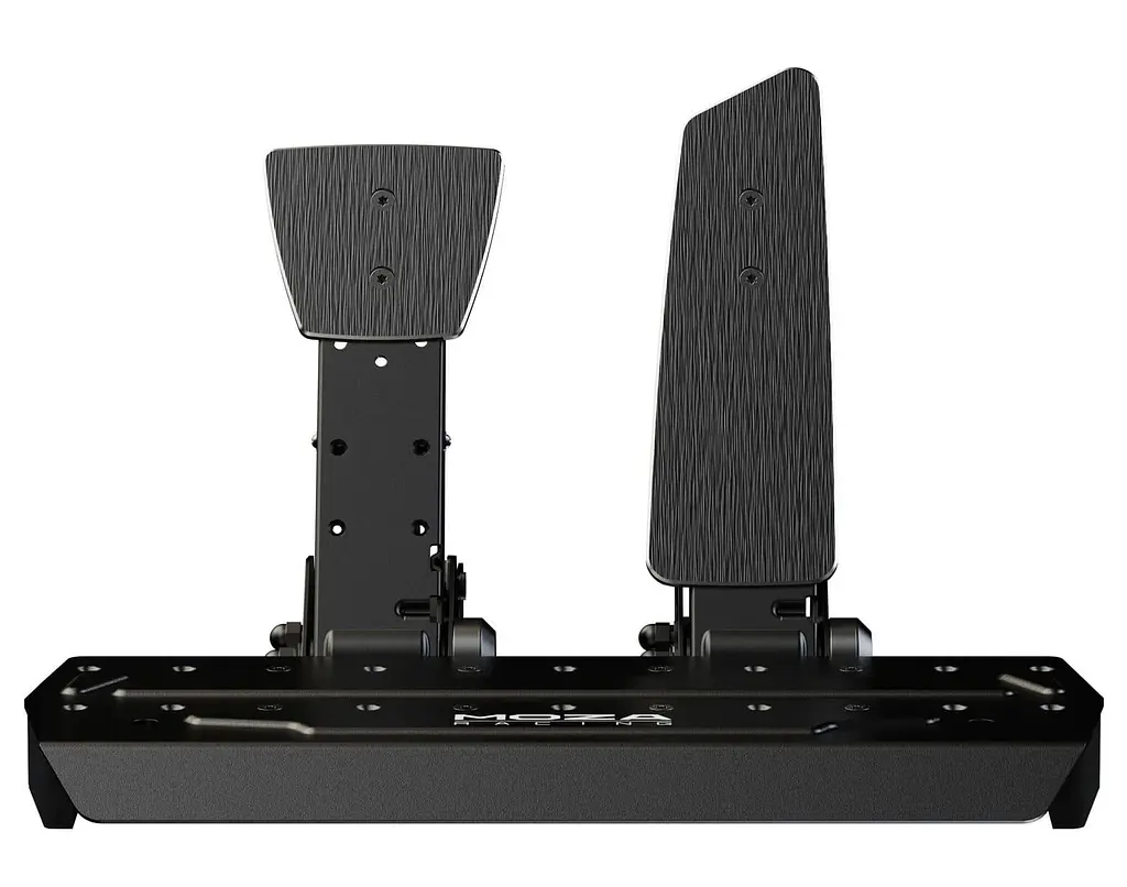Комплект педалей MOZA SR-P USB Тензодатчик 100kg (2 педалі) Black - фото 3