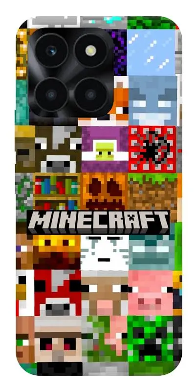 Чохол Demsky Minecraft collage для Huawei Honor X6a