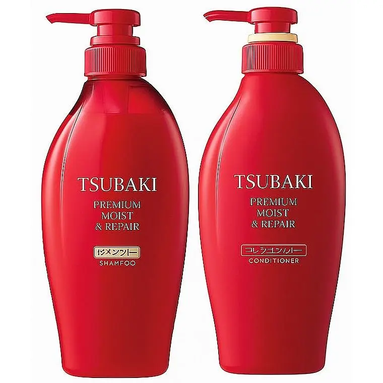 Набор для увлажнения и обновления волос Tsubaki Premium шампунь и кондиционер 450 мл х 2 шт. - фото 2