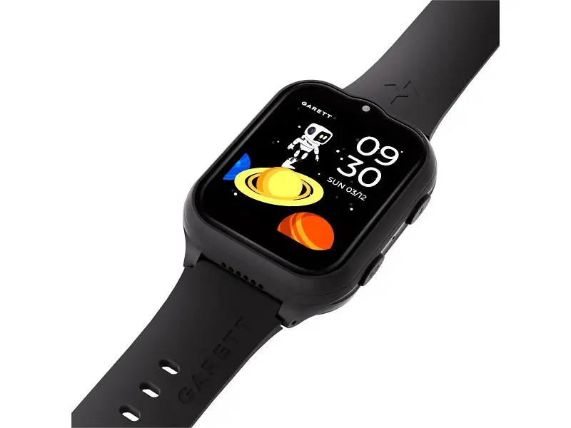 Дитячий смарт-годинник Garett Kids eSIM 4G Black - фото 4