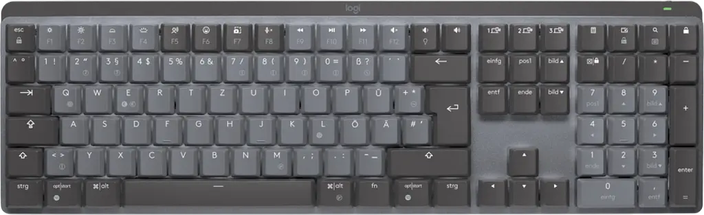 Клавіатура бездротова Logitech MX Mechanical Graphite (920-010759)