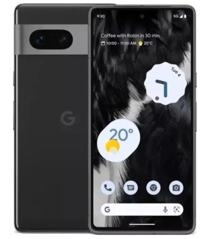 Мобільний телефон Google Pixel 7 8/256GB Obsidian (2800734832)