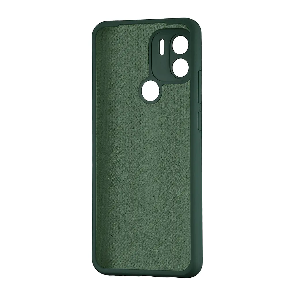 Чохол Silicone Case Xiaomi Redmi A1 Plus / A2 Plus / Poco C50 Dark Green - фото 2