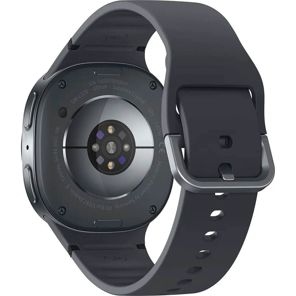 Смарт-годинник Samsung Galaxy Watch 8 40mm eSIM Graphite (SM-L325FDAA) Global version - фото 2
