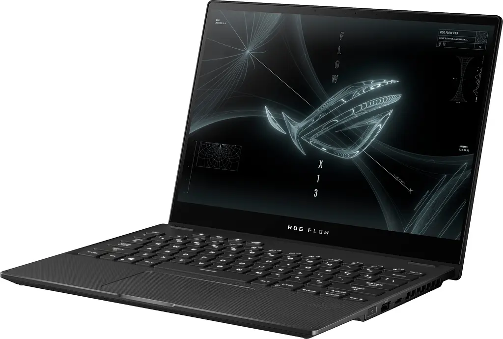 Ноутбук ASUS ROG Flow X13 GV301QE-K6033R 13.4WUXGA Touch IPS/AMD R9-5900HS/32/1024F/NVD3050Ti-4/W10P (90NR04H5-M03460) - фото 2