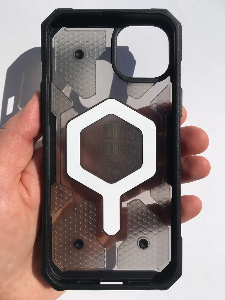 Чохол протиударний UAG Pathfinder MagSafe для iPhone 14 Plus/15 Plus Ash 114357113131 - фото 5