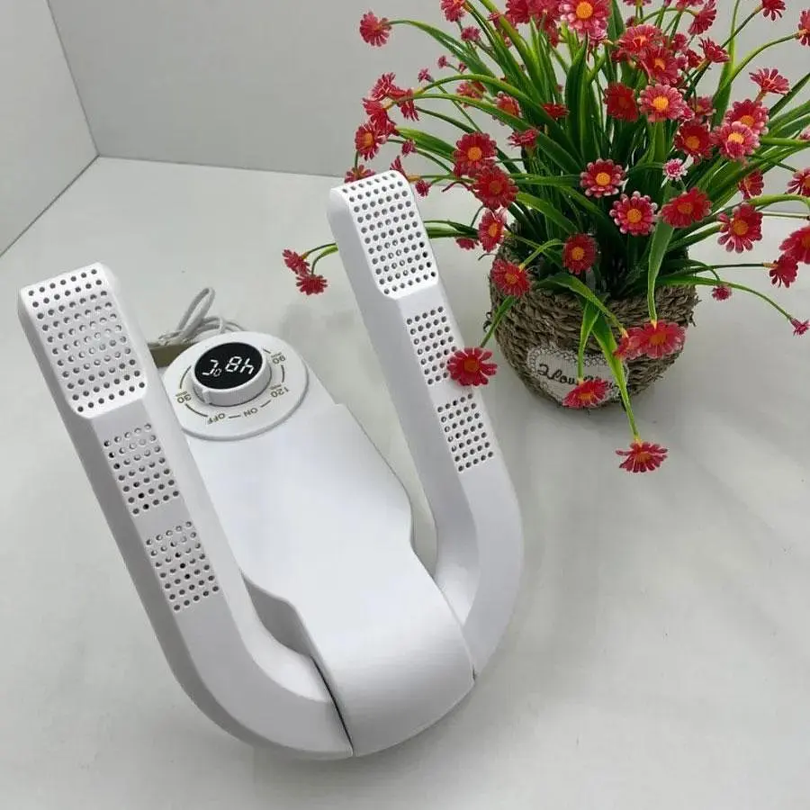 Сушарка для взуття з таймером Shoe Dryer Біла 150 Вт, складана антибактеріальна сушарка для різного взуття - фото 6