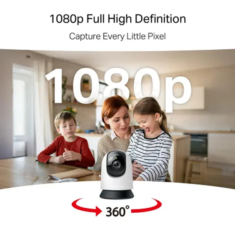 Камера відеоспостереження Mercusys IP-Камера MERCUSYS MC200 FHD N300 microSD motion detection (MC200) - фото 5