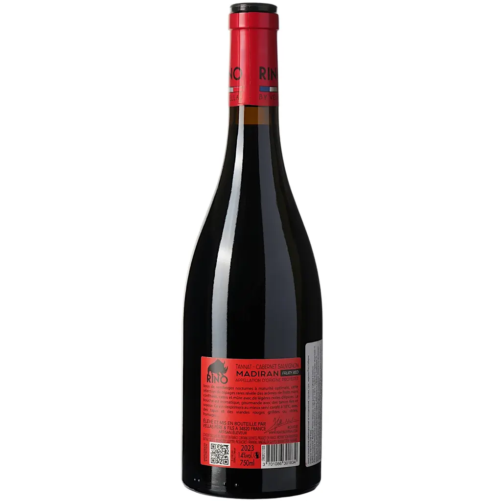 Вино Rino Cabernet Sauvignon AOP Madiran червоне сухе 0.75 л - фото 3