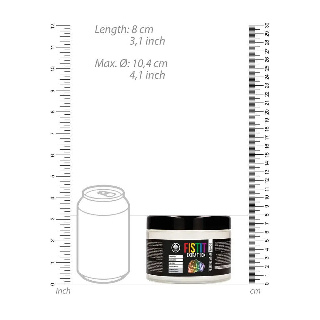 Лубрикант на водній основі ShotsToys Fist It Extra Thick, 500 мл - фото 6