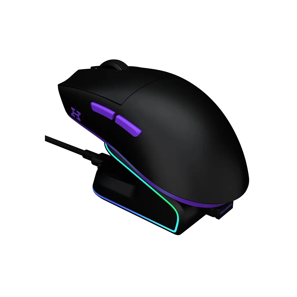 Мишка Hator Hellyberry HM47 Wireless Black/Violet (HM47_black_violet) - фото 9