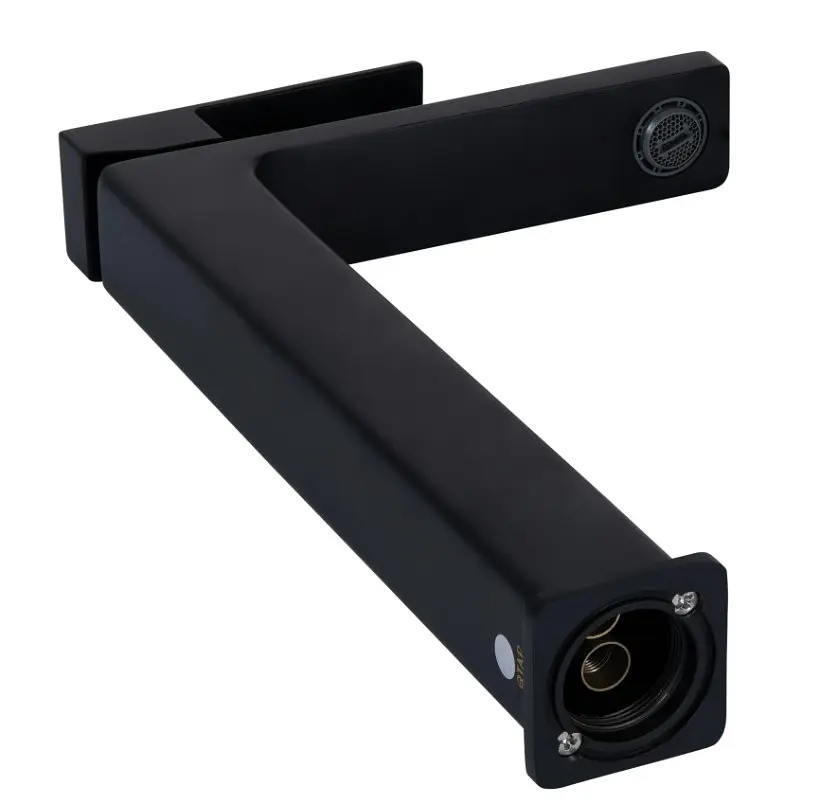 Смеситель для раковины Qtap Gemini QTGEM269BLM45678 Black Matt - фото 2