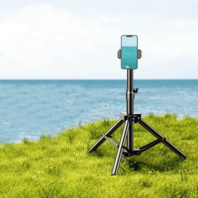 Штатив Rtako ZJ-ZB01 55CM Matte Finish Carbon Steel Tripod Black (6930539528246) - фото 4