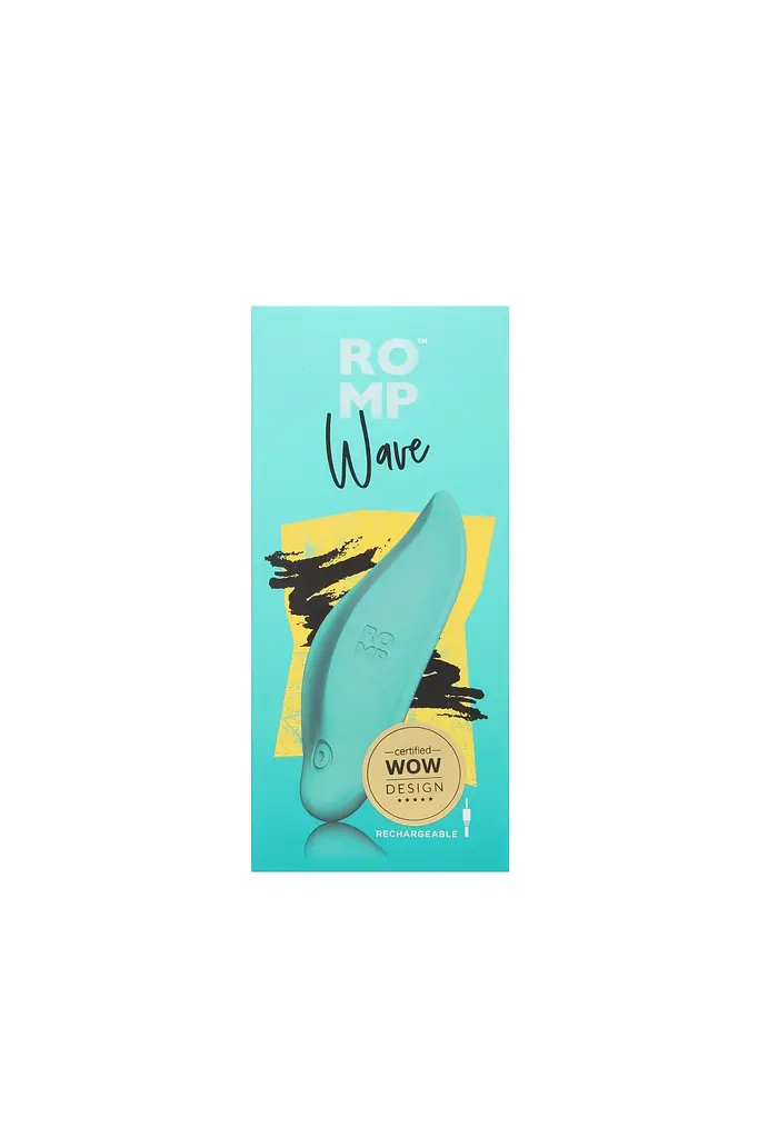 Кліторальний вібратор Wave by Romp, можна носити під одягом, 10 варіантів стимуляції - фото 7