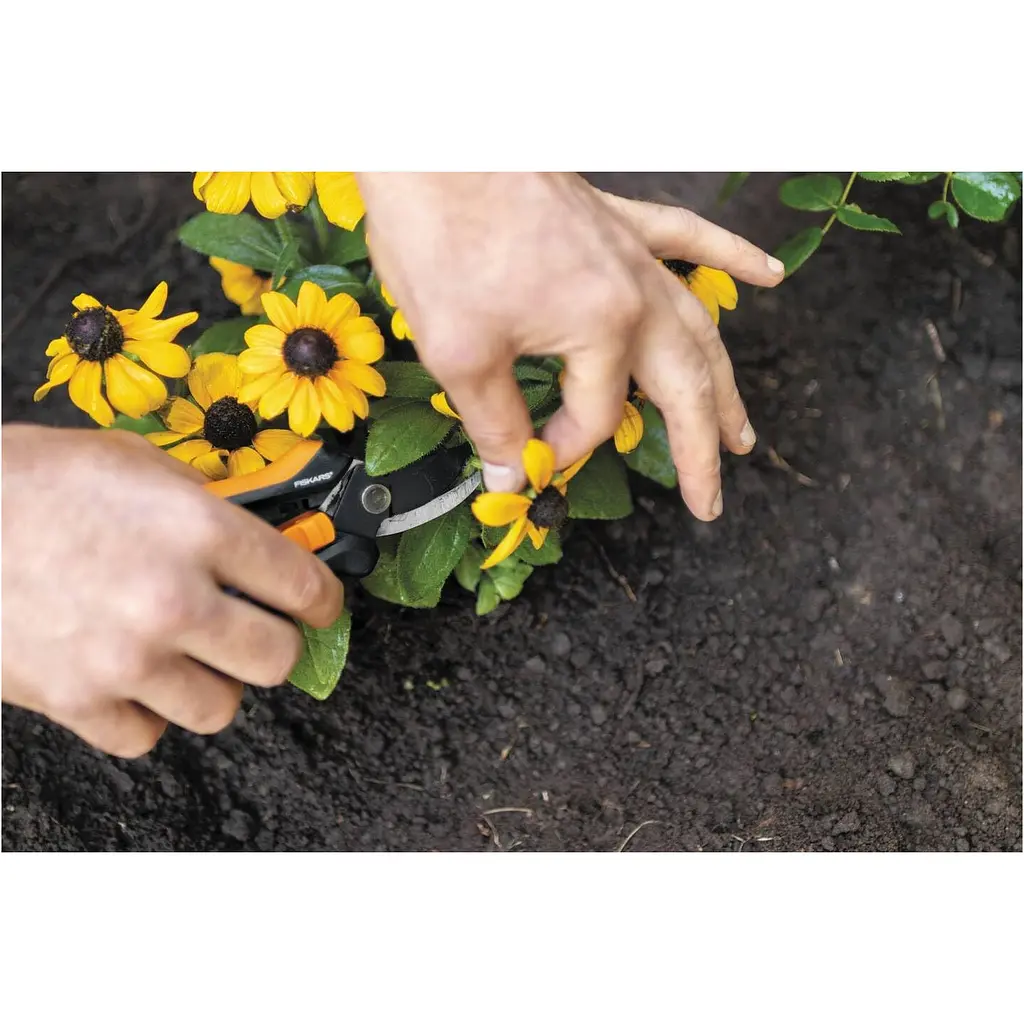 Секатор для квітів Fiskars Solid SP14 (1051601) - фото 8