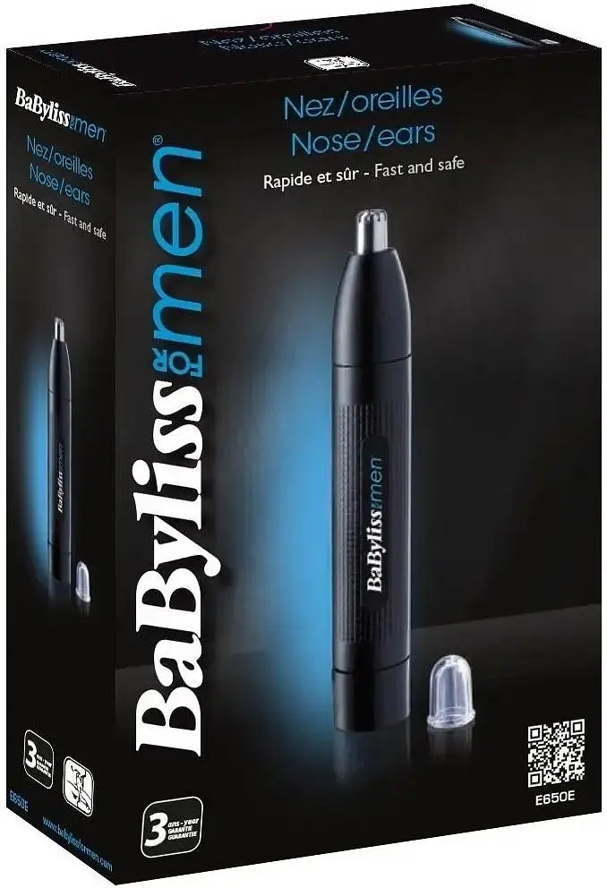 Тример для стрижки Babyliss чорний (E650E) - фото 3