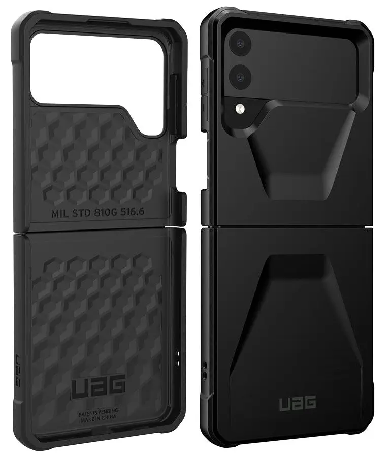 Оригінальний протиударний чохол UAG Civilian Samsung Galaxy Z Flip3 Black (21318D114040) - фото 3