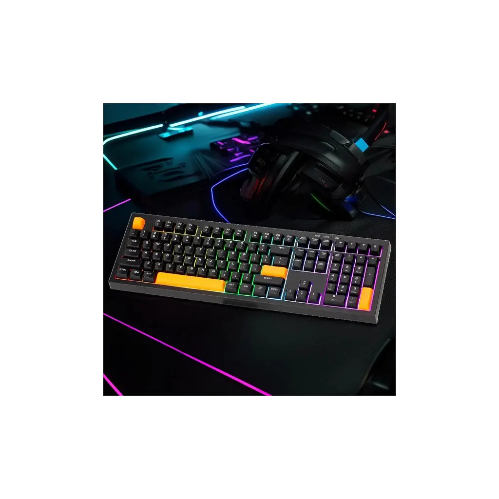 Клавіатура Xtrike ME ME KB-512 LED USB UA Black (KB-512BKUA) - фото 3