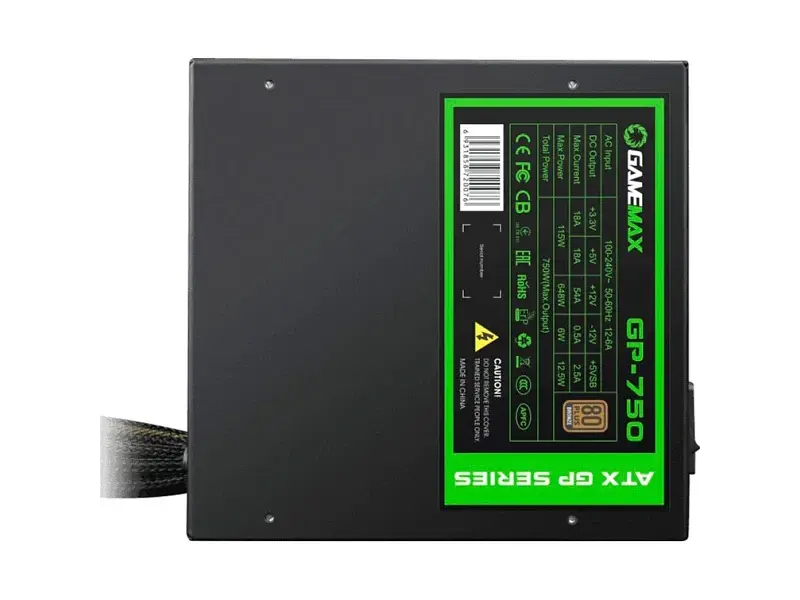 Блок живлення Gamemax GP-750 750W (GP-750) - фото 4
