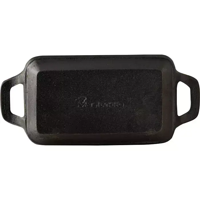 Чавунна мініформа з сервер. дошкою MasterPro Foodies cook&share, 17x10 см (BGMP-3807-EM) - фото 6